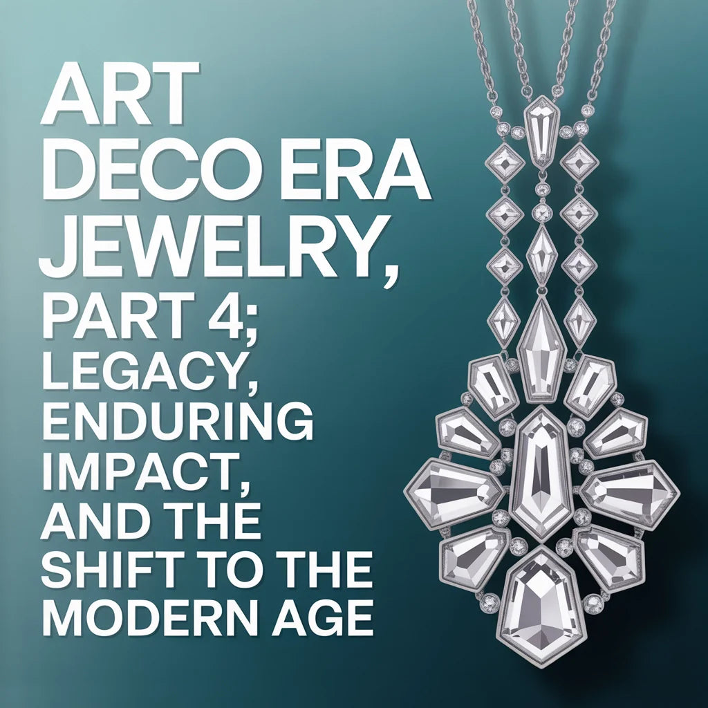 Art Deco Era Jewelry, Part 4: Legacy, Enduring Impact, and the Shift to the Modern Age