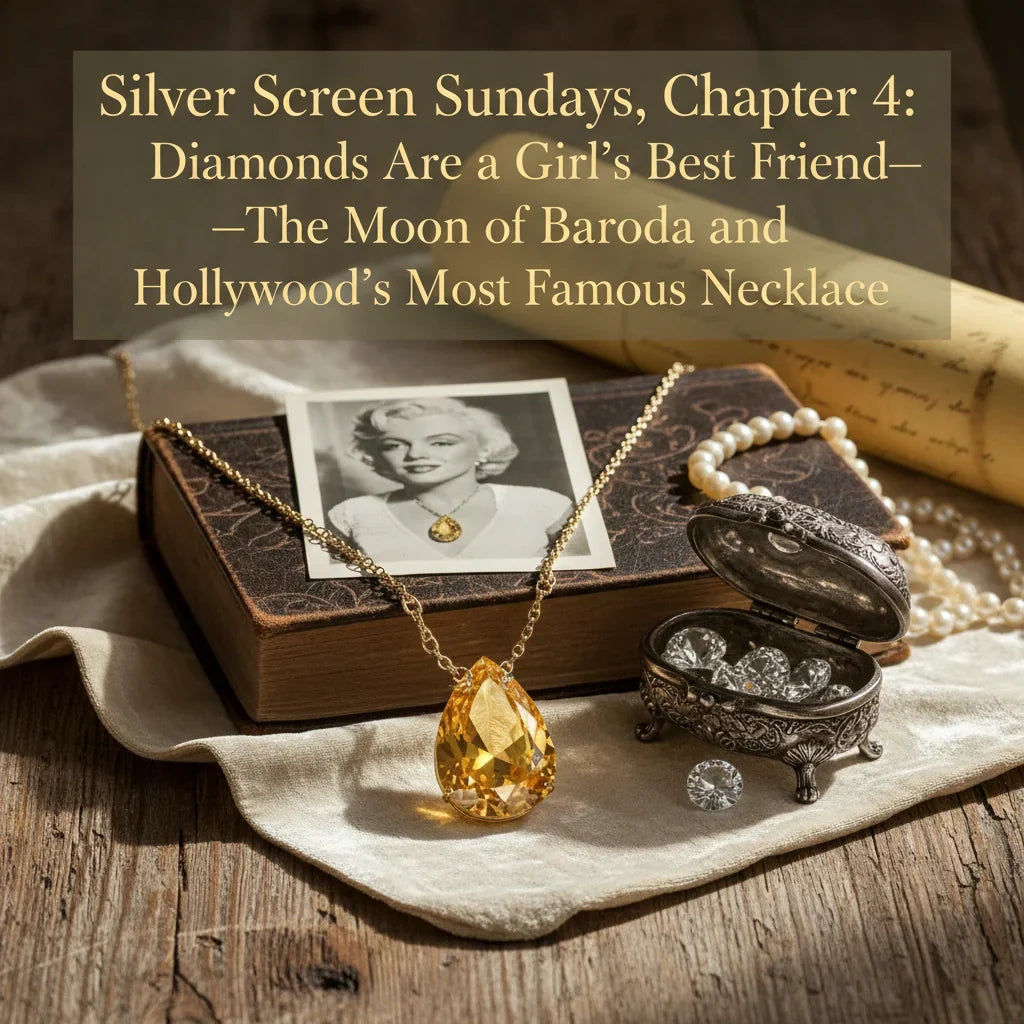 Silver Screen Sundays, Chapter 4: Diamonds Are a Girl's Best Friend, The Moon of Baroda and Hollywood's Most Famous Necklace