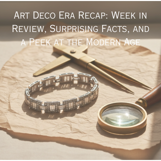 Art Deco Era Recap: Week in Review, Surprising Facts, and a Peek at the Modern Age