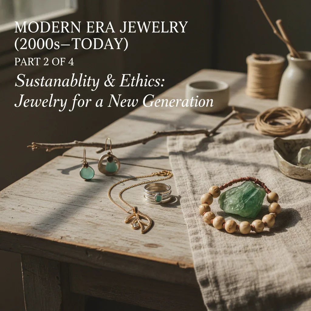 Modern Era Jewelry (2000s–Today): Part 2 of 4: Sustainability & Ethics: Jewelry for a New Generation