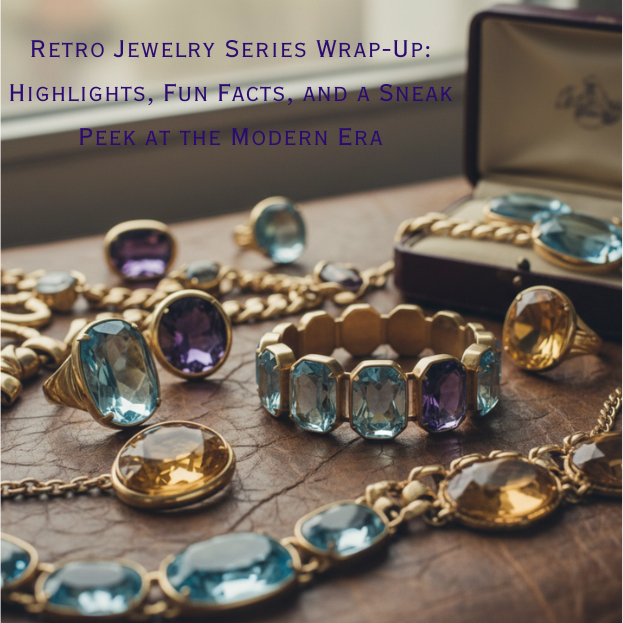 Retro Jewelry Series Wrap-Up: Highlights, Fun Facts, and a Sneak Peek at the Modern Era