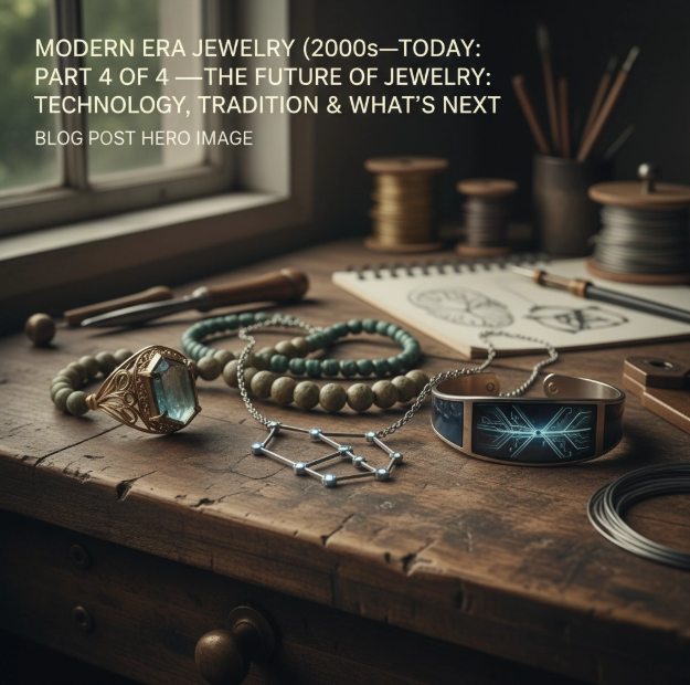 Modern Era Jewelry (2000s–Today): Part 4 of 4: The Future of Jewelry: Technology, Tradition & What's Next