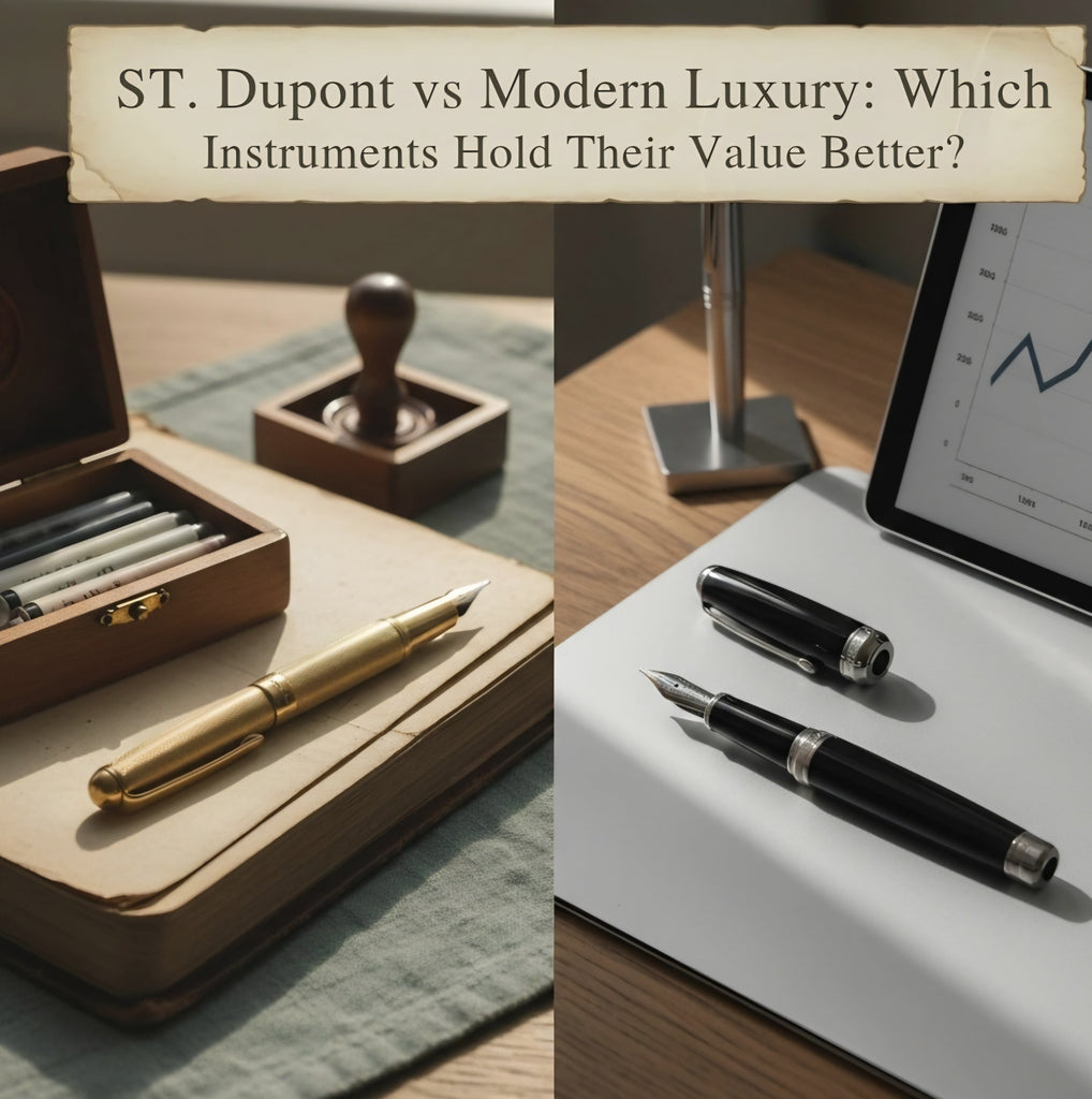 ST Dupont vs Modern Luxury: Which Writing Instruments Hold Their Value Better?