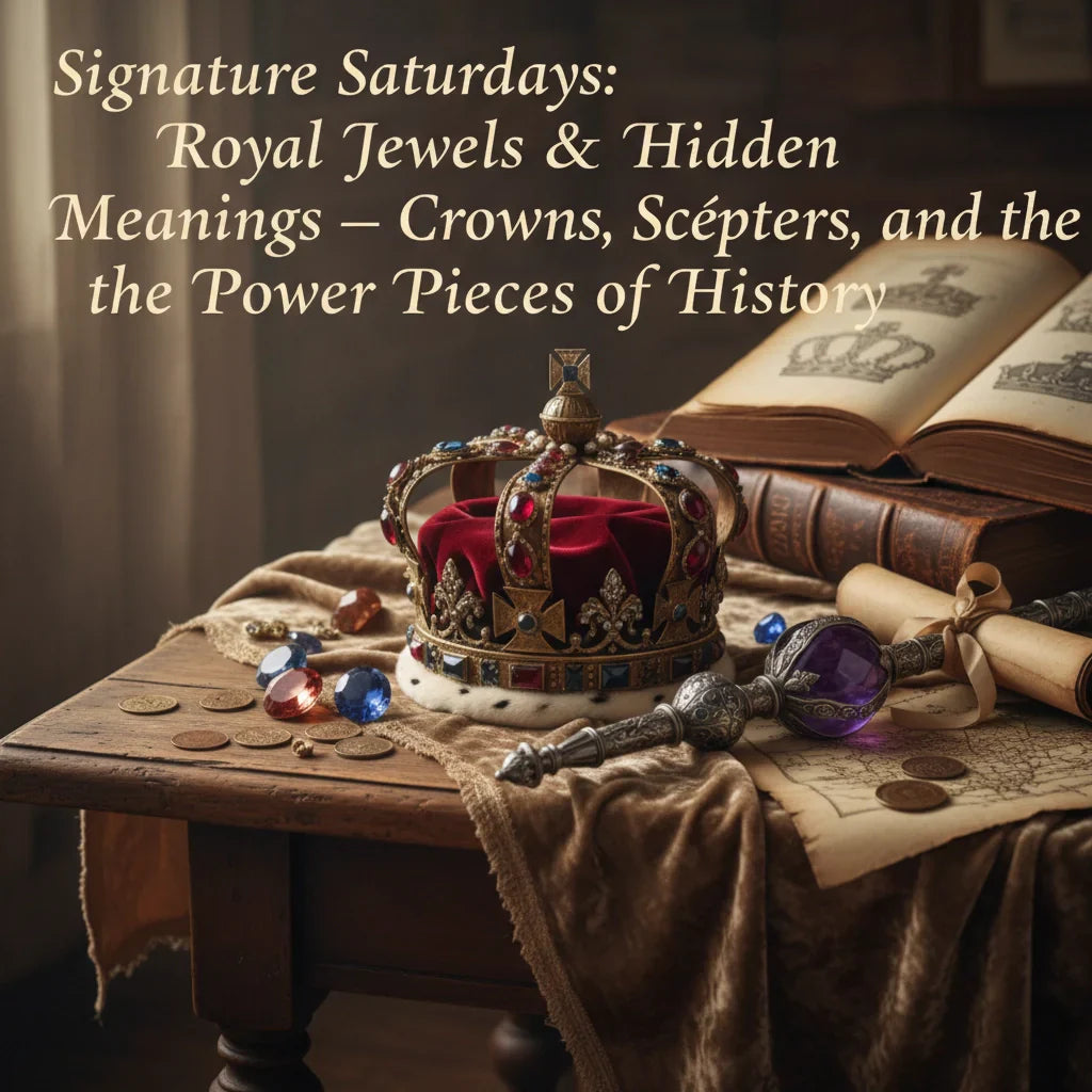 Signature Saturdays: Royal Jewels Hidden Meanings : Crowns, Scepters, and the Power Pieces of History