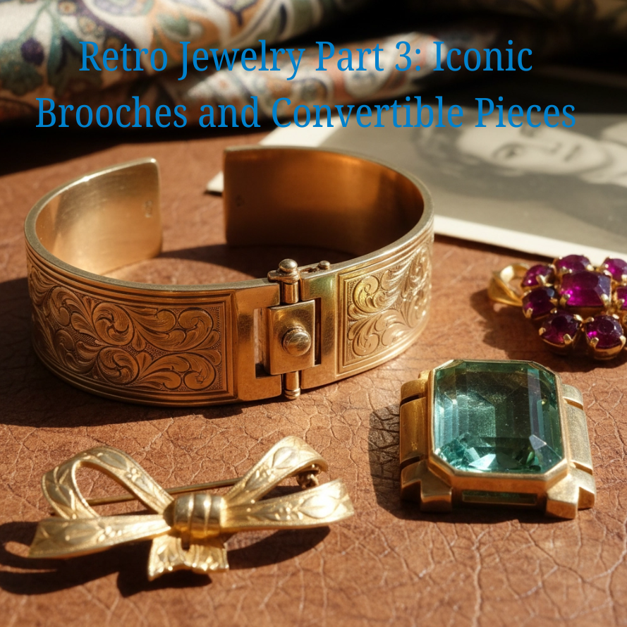Retro Jewelry Part 3: Iconic Brooches and Convertible Pieces