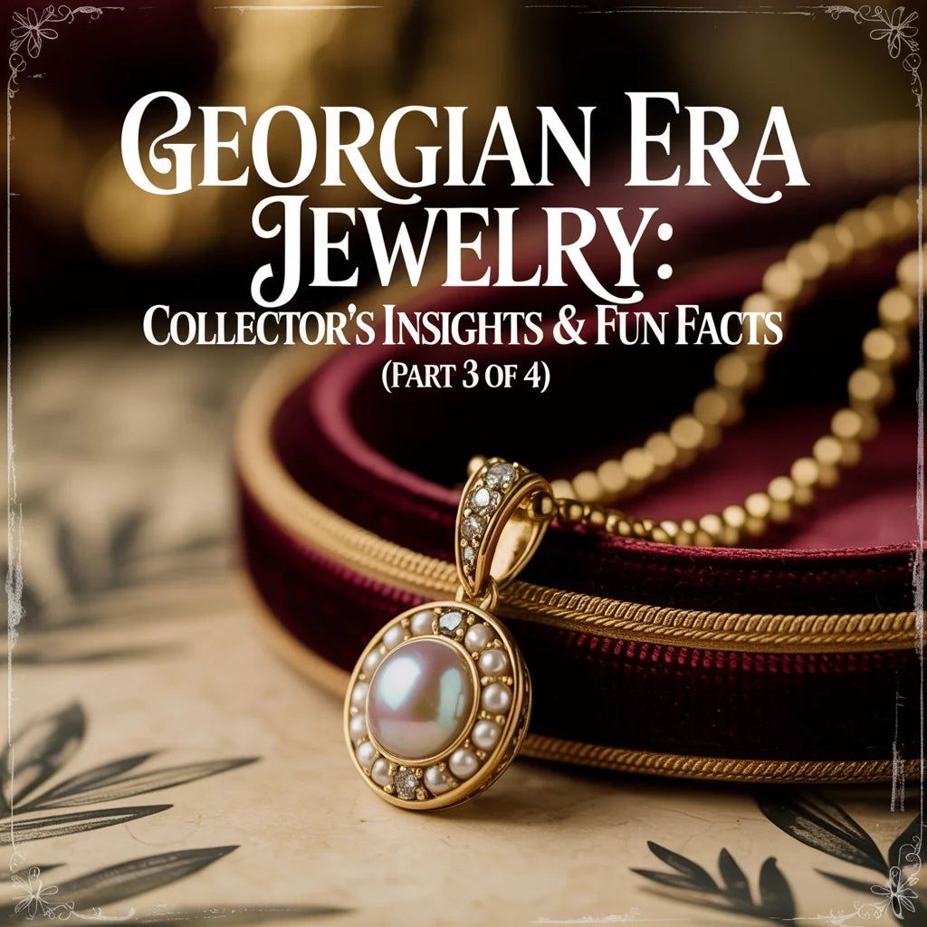 Georgian Era Jewelry: Collector’s Insights & Fun Facts (Part 3 of 4)