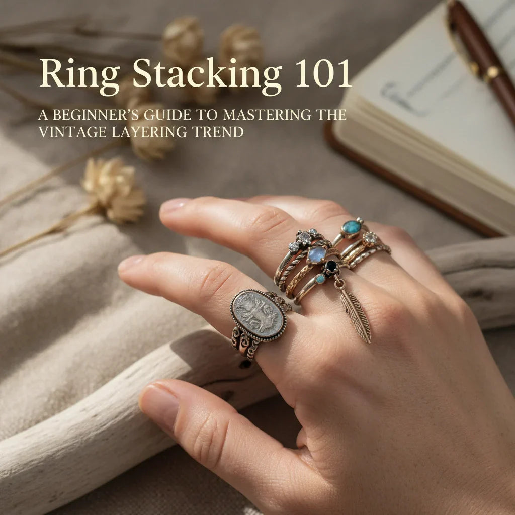 Ring Stacking 101: A Beginner's Guide to Mastering the Vintage Layering Trend