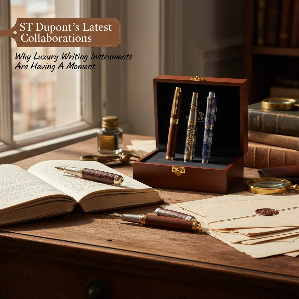 ST Dupont's Latest Collaborations: Why Luxury Writing Instruments Are Having a Moment