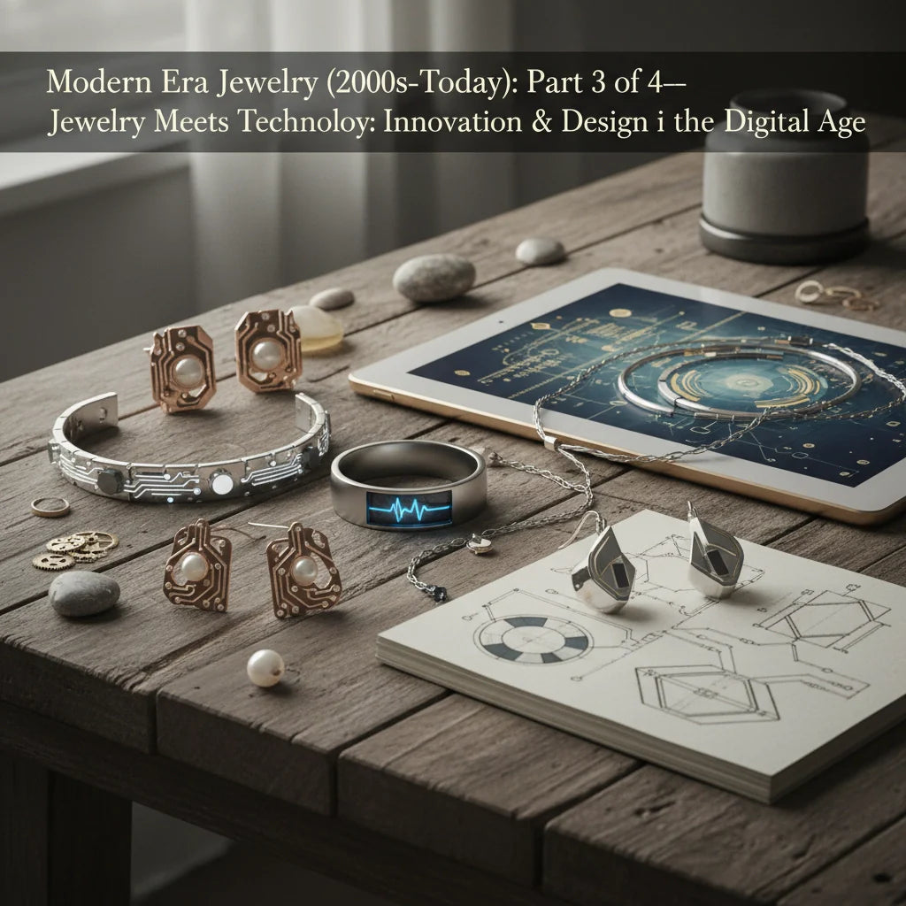 Modern Era Jewelry (2000s–Today): Part 3 of 4, Jewelry Meets Technology: Innovation & Design in the Digital Age