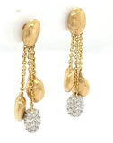 Marco Bicego Siviglia Collection Diamond Earrings in 18K gold - Peters Vaults