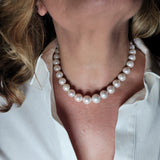 Expensive Looking Large Pearl Necklace at a Bargain Price - Peters Vaults