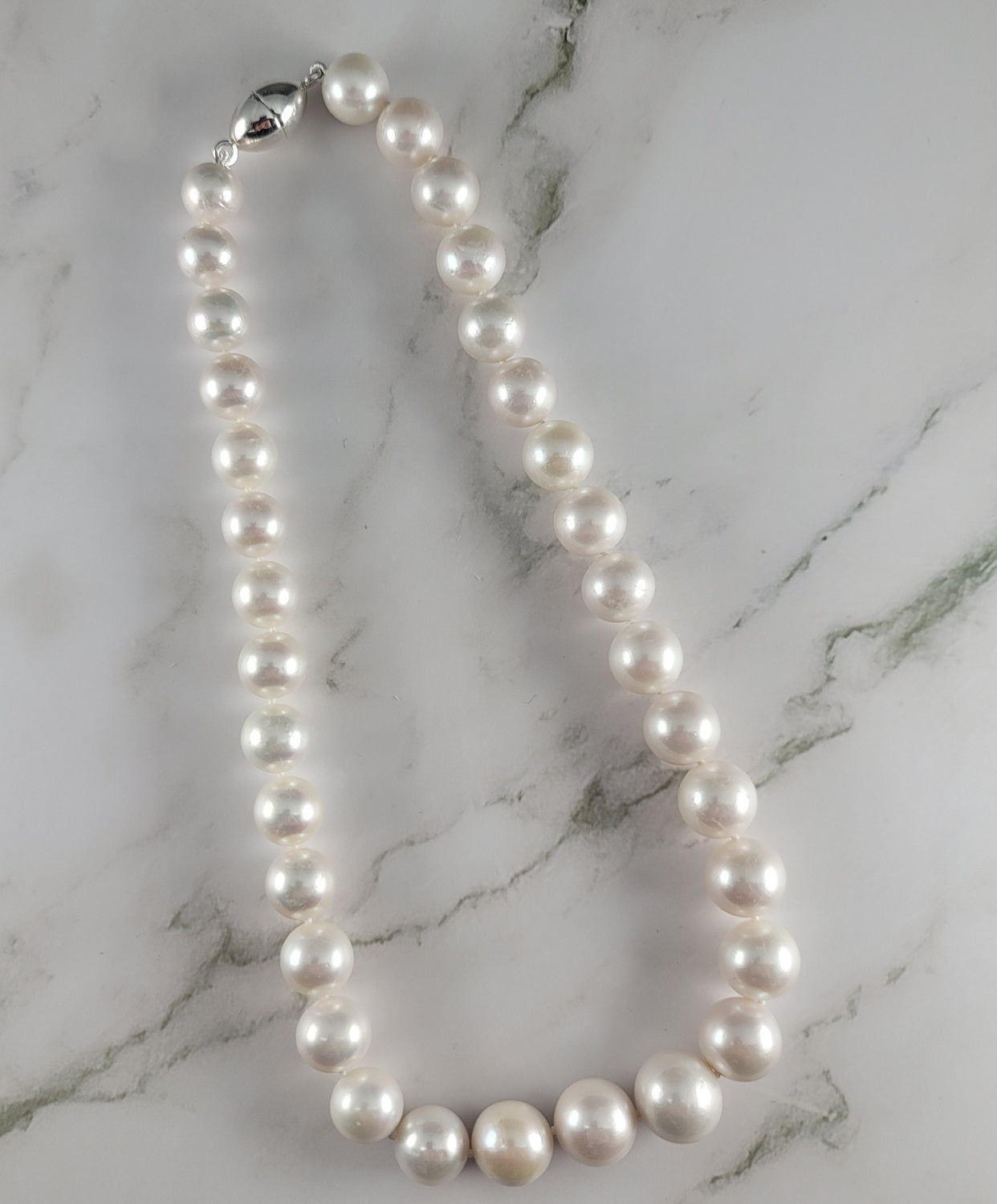 Expensive Looking Large Pearl Necklace at a Bargain Price - Peters Vaults