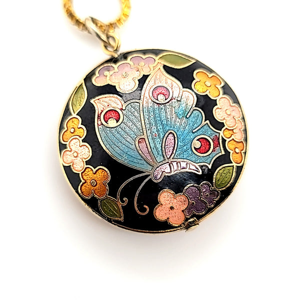 VintageHandPaintedButterflyClo