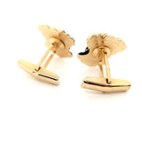 Bold and Unique Vintage Coat of Arms Cufflinks - Antiqued Finish  | Peter's Vaults