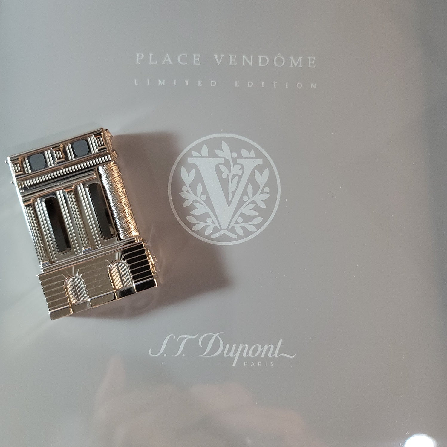 Exquisite S.T. Dupont Limited Edition No. 1349 Place Vendome Lighter New in Box | Peters Vaults