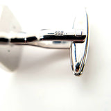 Incredible Color Classic Design Lapis Lazuli Cufflinks in Sterling Silver | Peter's Vaults