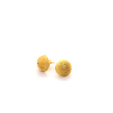 Intricate Yet BOLD Stud Earrings in Rich 18K Yellow Gold  Peter's Vault 13