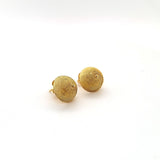 Intricate Yet BOLD Stud Earrings in Rich 18K Yellow Gold  Peter's Vault 8