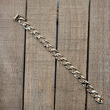 Modern Design Flat Link Cuban Bracelet in 14K Gold  Peter's Vaults