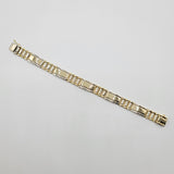 Modern Design Flat Link Men's Bracelet in 14K Two Tone Gold  Peter's Vaults
