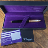 Olympio S.T. Dupont Cote D'Azur Rose Gold Fountainl Pen - New in Box with Papers | Peters Vaults