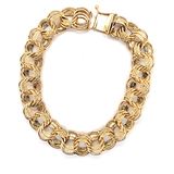 RARE Timeless Vintage Charm Bracelet  in 14K Gold  Peter's Vaults 1