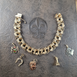 RARE Timeless Vintage Charm Bracelet  in 14K Gold  Peter's Vaults 4