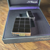 S.T. Dupont Briquet Quadrille Limited Edition Palladium Plated Lighter New in Box  Peter's Vaults