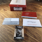 S.T. Dupont Linge 2 Platinum Plated Sacre Napoleon Bonaparte Lighter New in Box  | Peter's Vaults 