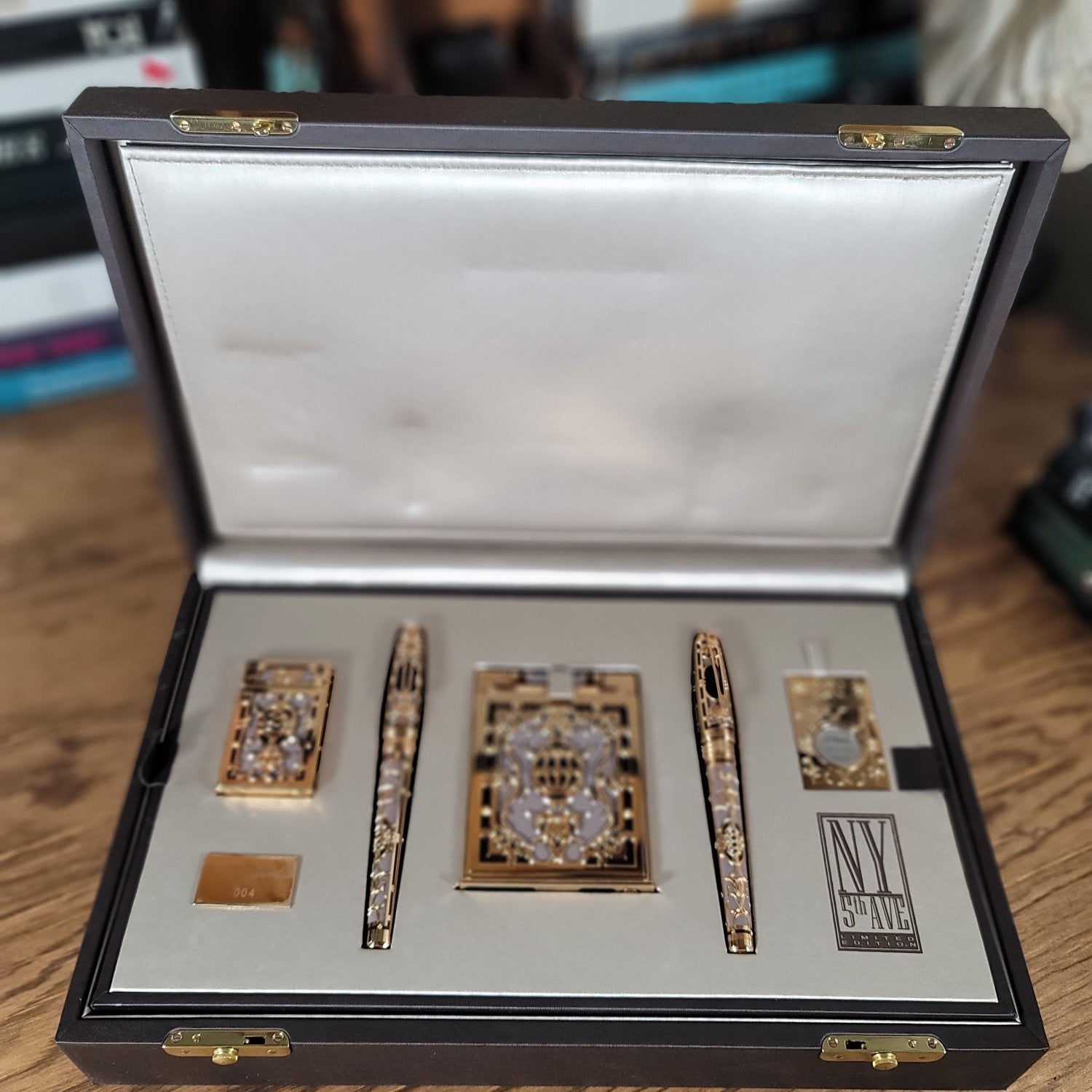 S.T. Dupont Limited Edition NYC 5th Av Lighter Pen Set