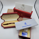 SUPER RARE Michel Perchin Fountain Pen - New in Box - Sterling Silver & 18K Gold