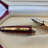 SUPER RARE Michel Perchin Fountain Pen - New in Box - Sterling Silver & 18K Gold