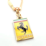 SUPER RARE Vintage Ferrari Key Chain Hand Crafted in 14K Gold  Peters Vaults