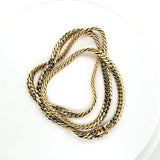 Shimmering Vintage Link Chain in 14K Yellow Gold - 24  Peters Vaults 