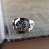 Spectacular Rolex Design Two-Tone Diamond Ring in 14K Gold Peter's Vaults  3