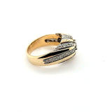 Striking One of a Kind Vintage Men's Diamond Starburst Ring in 14K Gold  Peter's Vault