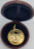 Vintage Hand-Crafted Madonna Medallion Pendant in 14K Gold  Peter's Vaults