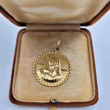 Vintage Hand-Crafted Madonna Medallion Pendant in 14K Gold  Peter's Vaults