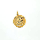 Vintage Hand-Crafted Madonna Medallion Pendant in 14K Gold  Peter's Vaults