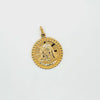 Vintage Hand-Crafted Madonna Medallion Pendant in 14K Gold  Peter's Vaults