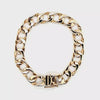 Modern Design Flat Link Cuban Bracelet in 14K Gold  Peter's Vaults