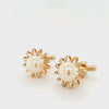 Big & Bold Vintage Handcrafted Gold Plated Faux Pearl Cufflinks  Peter's Vaults