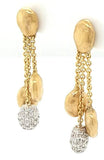 Marco Bicego Siviglia Collection Diamond Earrings in 18K gold - Peters Vaults