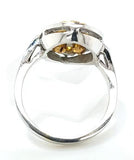 Dazzling Yellow Sapphire and Diamond Cocktail Ring in 18K Gold - Peters Vaults
