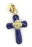 Vintage Lapis Lazuli Cross with a Modern Design in 18K - Peters Vaults