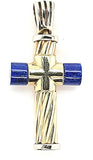 Large Vintage Italian One of a Kind Cross in 14K