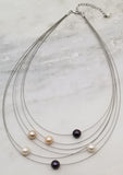 A Pearl for All Seasons - Fashion Forward Multi Colored Freshwater Pearl Necklace - Peter's Vaults