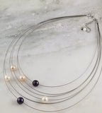 A Pearl for All Seasons - Fashion Forward Multi Colored Freshwater Pearl Necklace