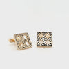 Splendid Vintage Hand-Crafted Gold Plated Braided Design Swank Cufflinks  Peter's Vaults