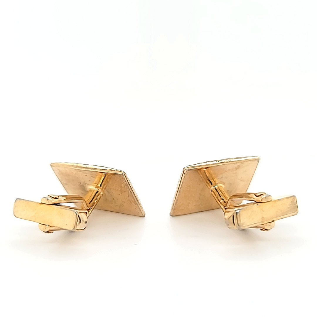 Swank cufflinks real gold online